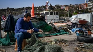 Turkish fishermen cannot go to sea