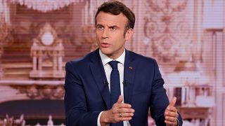 Emmanuel Macron államfő a « 10 minutes pour convaincre » című esti választási műsor vendége volt szerdán 