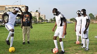 Ivorian blind footballers aim for Paris 2024