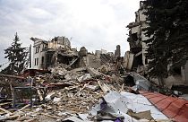 Destrucción en Mariúpol, Ucrania