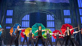 The Singin' in the Rain company