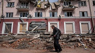 Csernyihiv bombázás után 2022. április 7-én