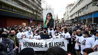 مسيرة تضامن مع عائلة الضحية عليشا