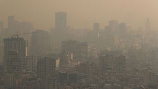 عکس آرشیوی از آلودگی هوا در تهران
