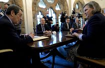 Ο Πρόεδρος της Κύπρου Νίος Αναστασιάδης συναντά την υφυπουργό Εξωτερικών των ΗΠΑ, Βικτώρια Νούλαντ