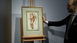 The drawing will be displayed in Hong Kong and New York before going under the hammer at Christie's in Paris
