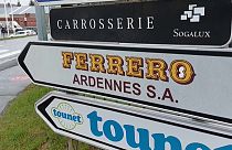 Per la Ferrero Ardennes, ad Arlon, di là.