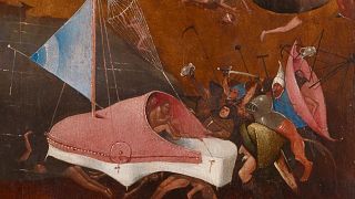 Hieronymus Bosch: Az utolsó ítélet (részlet)