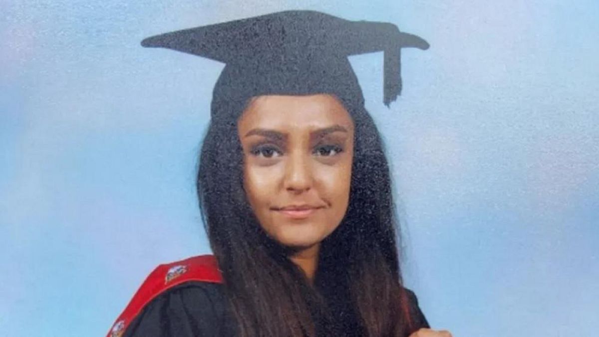 A vigil was held for Sabina Nessa at Eastbourne Pier in October.