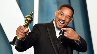 Will Smith celebra Óscar momentos depois de agredir Chris Rock