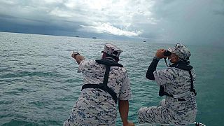 Search and rescue operation for foreign divers off the coast of Johor's Mersing, Malaysia