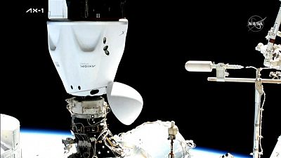 First private mission docks at International Space Station