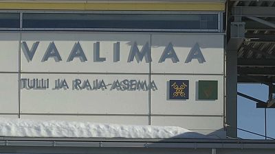 Il posto di frontiera di Vaalimaa, tra Finlandia e Russia, dove sono state bloccate le opere d'arte. 