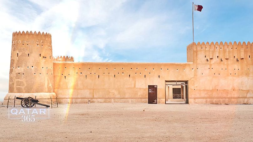 Forte Al Zubarah está classificado como património mundial da UNESCO