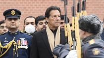 Imran Khan, primeiro-ministro demitido, do Paquistão