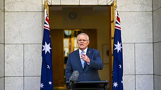 Il premier australiano Scott Morrison annuncia le elezioni.