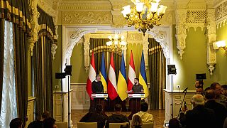 Пресс-конференция Владимира Зеленского и Карла Нехаммера 9 апреля 2022