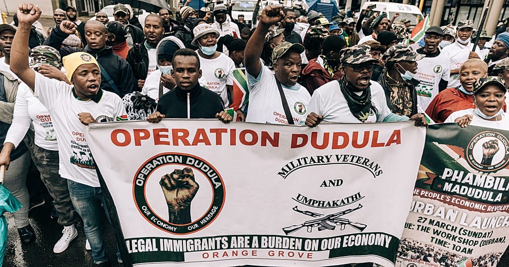 South Africa: Anti-immigration movement 'Operation Dudula' launched in Durban - Vimarsana News