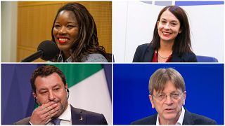 Az olasz Salvini Le Pennek gratulált, a magyar Cseh Katalin Macronnak