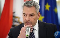 Le chancelier autrichien Karl Nehammer