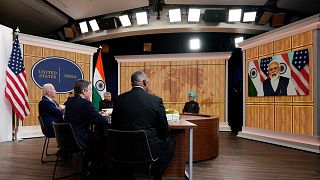 اتصال بين الرئيس الأميركي بايدن ورئيس الوزراء الهندي مودي