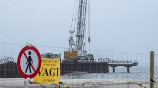 Строительство газопровода "Балтийская труба", Западная Ютландия, Дания