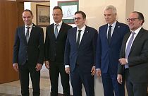 Οι Υπουργοί Εξωτερικών των πέντε κρατών