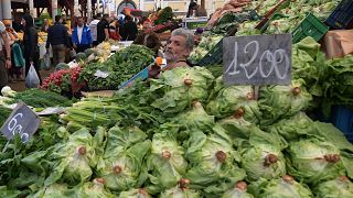 السوق المركزي في تونس العاصمة.