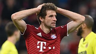 Enttäuschung bei Bayerns Thomas Müller