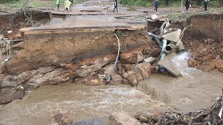 South Africa floods: death toll rises with at least 60 killed