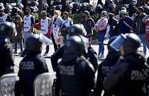 Des Argentins manifestent à Buenos pour réclamer des aides face à la flambée des prix