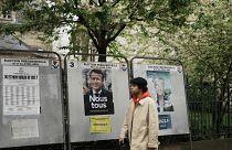 Választási plakátok Párizsban