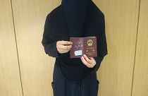 جواز سفر صيني لسيدة أويغورية في السعودية مهددة بالترحيل إلى الصين.