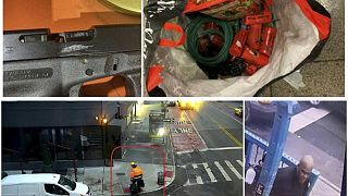 مجموعة من الصور المقدمة من مكتب المدعي العام للولايات المتحدة للمنطقة الشرقية من نيويورك وعملية مترو الأنفاق.