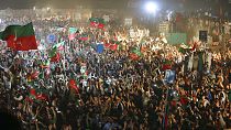 Imran Khan's rally in Peshawar