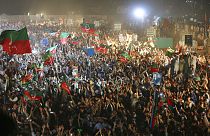 Imran Khan's rally in Peshawar