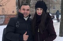 Venera Muminova and her partner, Azamat, were fleeing Kyiv with their young daughter, Kamila. 