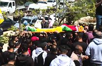El funeral por el menor palestino fallecido