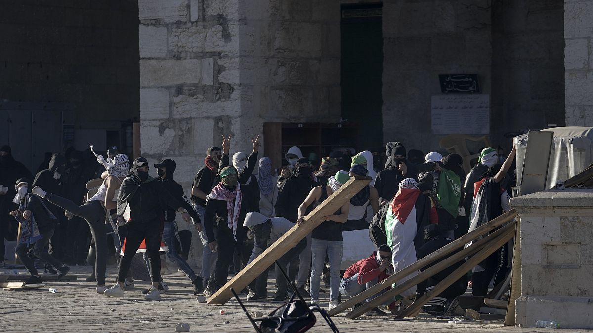 Gewaltsame Auseinandersetzungen am Tempelberg in Jerusalem