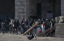 Gewaltsame Auseinandersetzungen am Tempelberg in Jerusalem