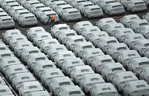 Több ezer autó parkol Zeebruggében