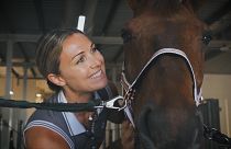 How working with horses helped a professional dressage rider face up to a family crisis