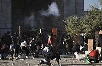 Disturbios en la Explanada de las Mezquitas, el viernes 15 de abril de 2022