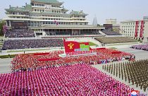 Die zentrale Feier in Pjöngjang