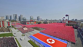 مراسم سالگرد تولد کیم ایل سونگ، بنیانگذار کره شمالی