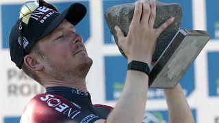 Dylan Van Baarle vainqueur de Paris-Roubaix (17/04/2022)