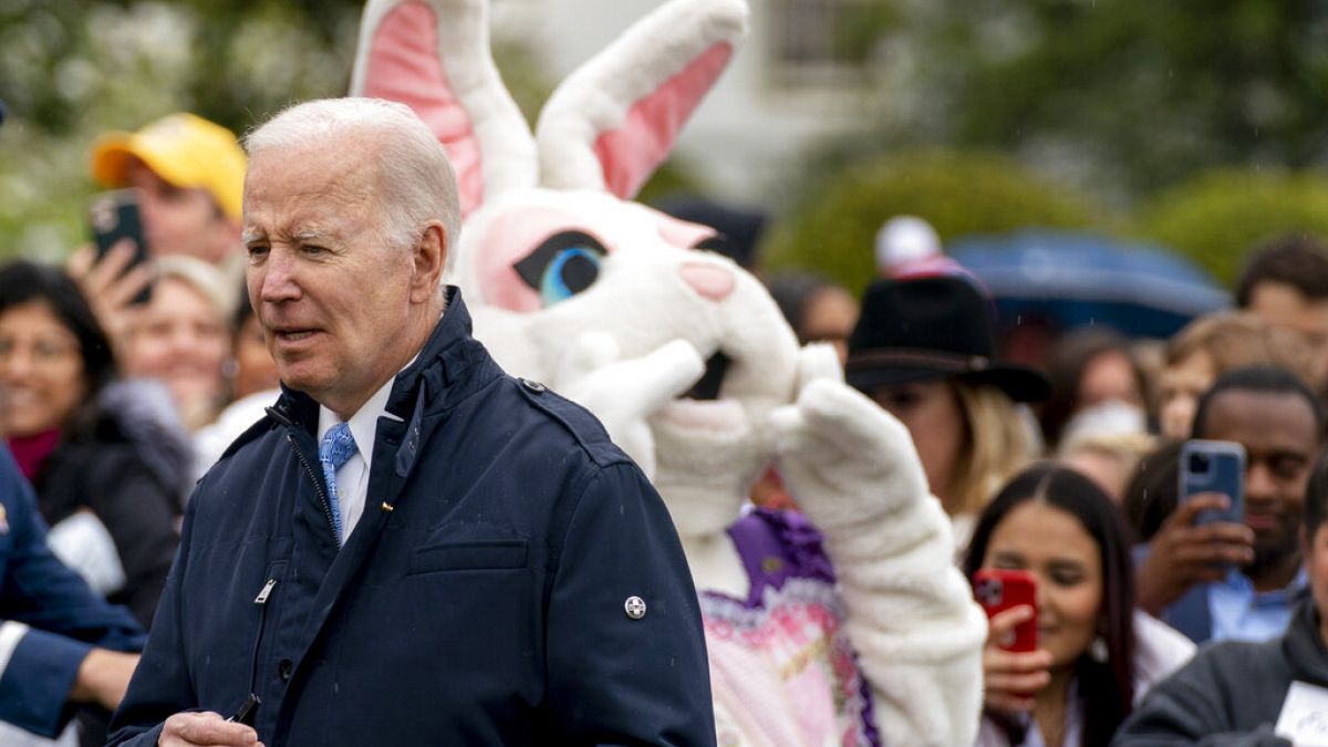 Il s'agissait de la première "Easter Egg Roll" pour le couple Biden