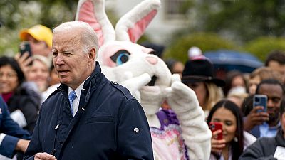Il s'agissait de la première "Easter Egg Roll" pour le couple Biden