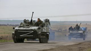 Российские войска под Мариуполем