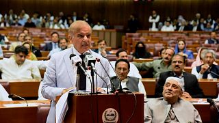 Pakistan’da Başbakan Şahbaz Şerif, Meclis Genel Kurulu'na hitap etti